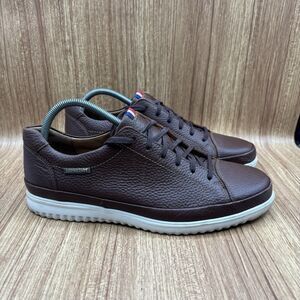 MEPHISTO "THOMAS" FASHION SNEAKER CALFSKIN LEATHER HAZELNUT Men’s US Size 9.5